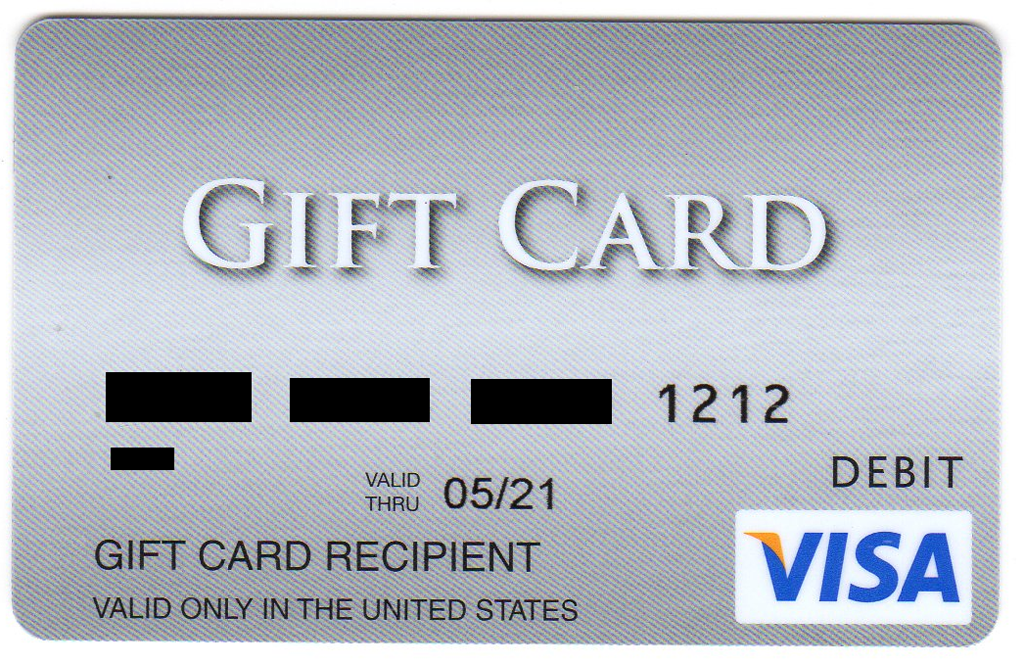 How To Guide Activate A Gift Card And Create A Pin