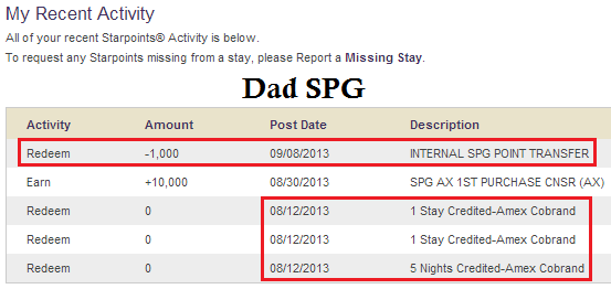 Dad SPG Activity