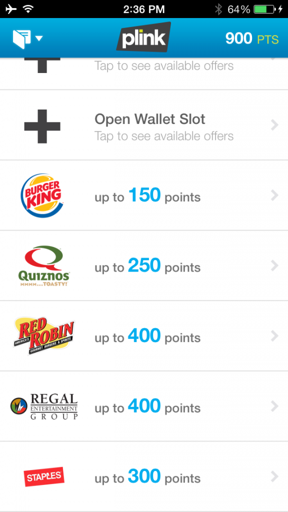 Plink App 9 Wallet