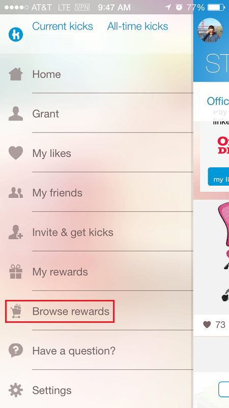 Browse Shopkick Rewards