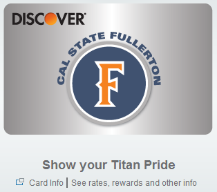 Discover It Fullerton Card