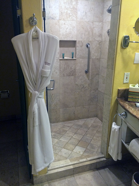 Hilton Cabos Shower