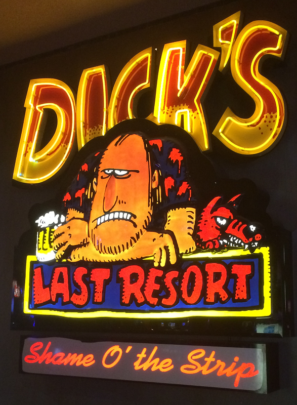 Dicks Last Resort Neon Sign