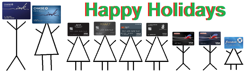 Chase Credit Card Family Christmas Photo
